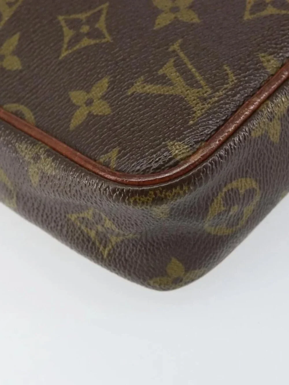 LOUIS VUITTON Monogram Danube Shoulder Bag Vintage M45266 LV Auth 160227